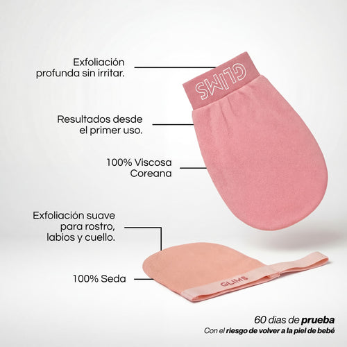 Guantes Exfoliantes GLIMS