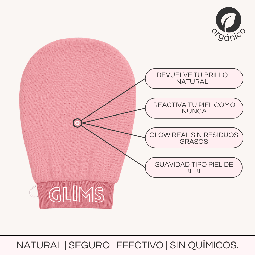GLIMS Guantes Exfoliantes