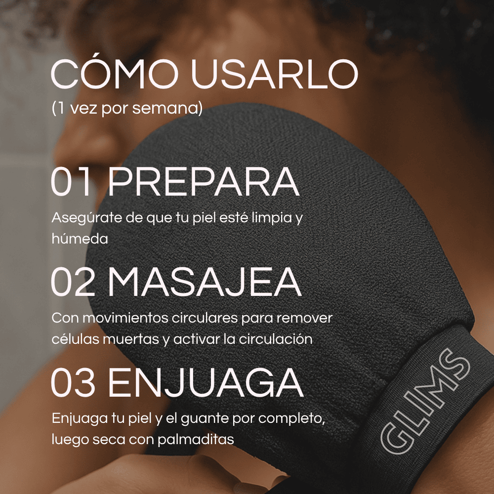 GLIMS Guantes Exfoliantes
