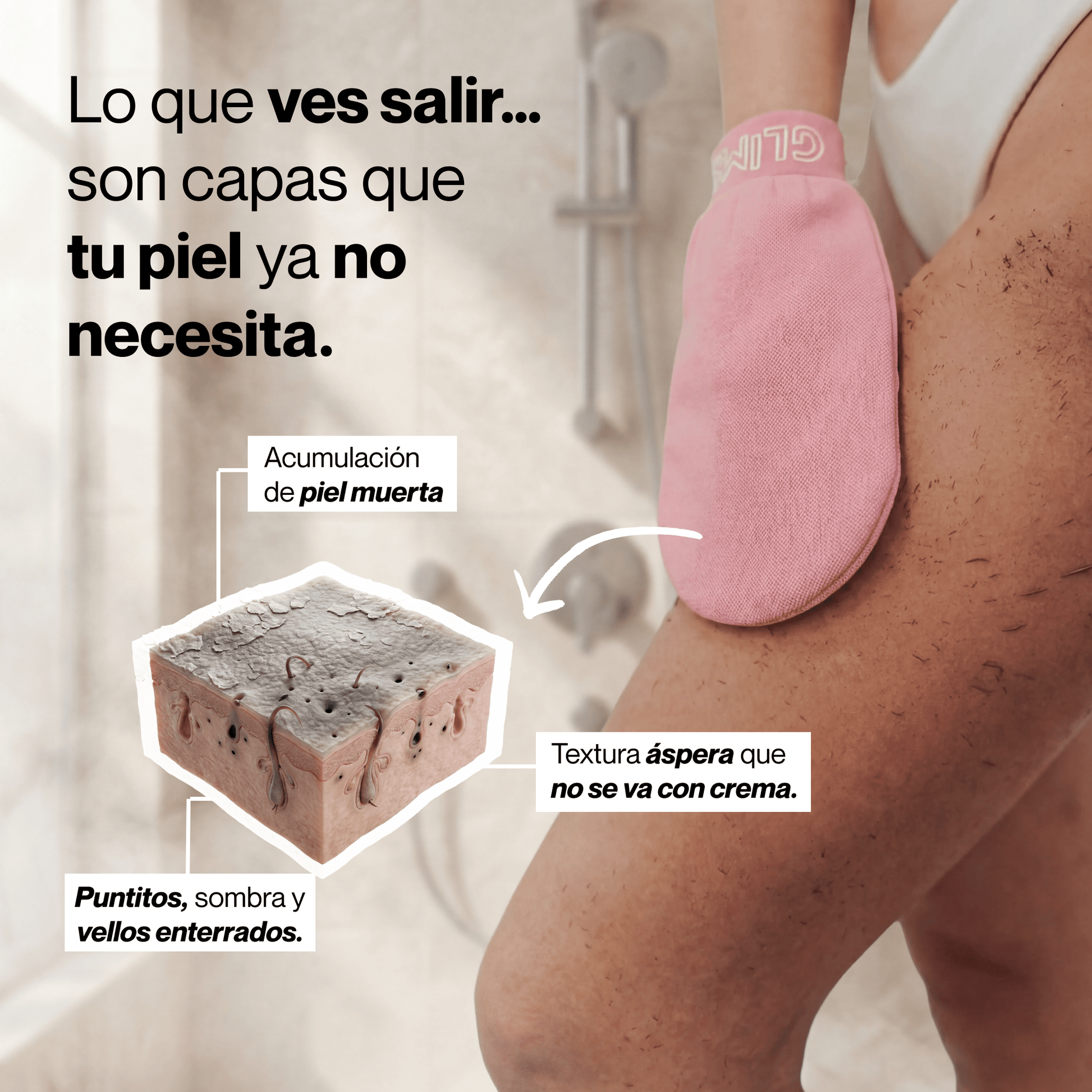 Guantes Exfoliantes GLIMS